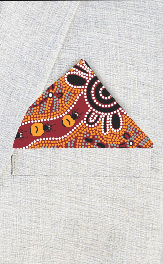 Aboriginal Handkerchief - Single - Fair Dinkum Gifts