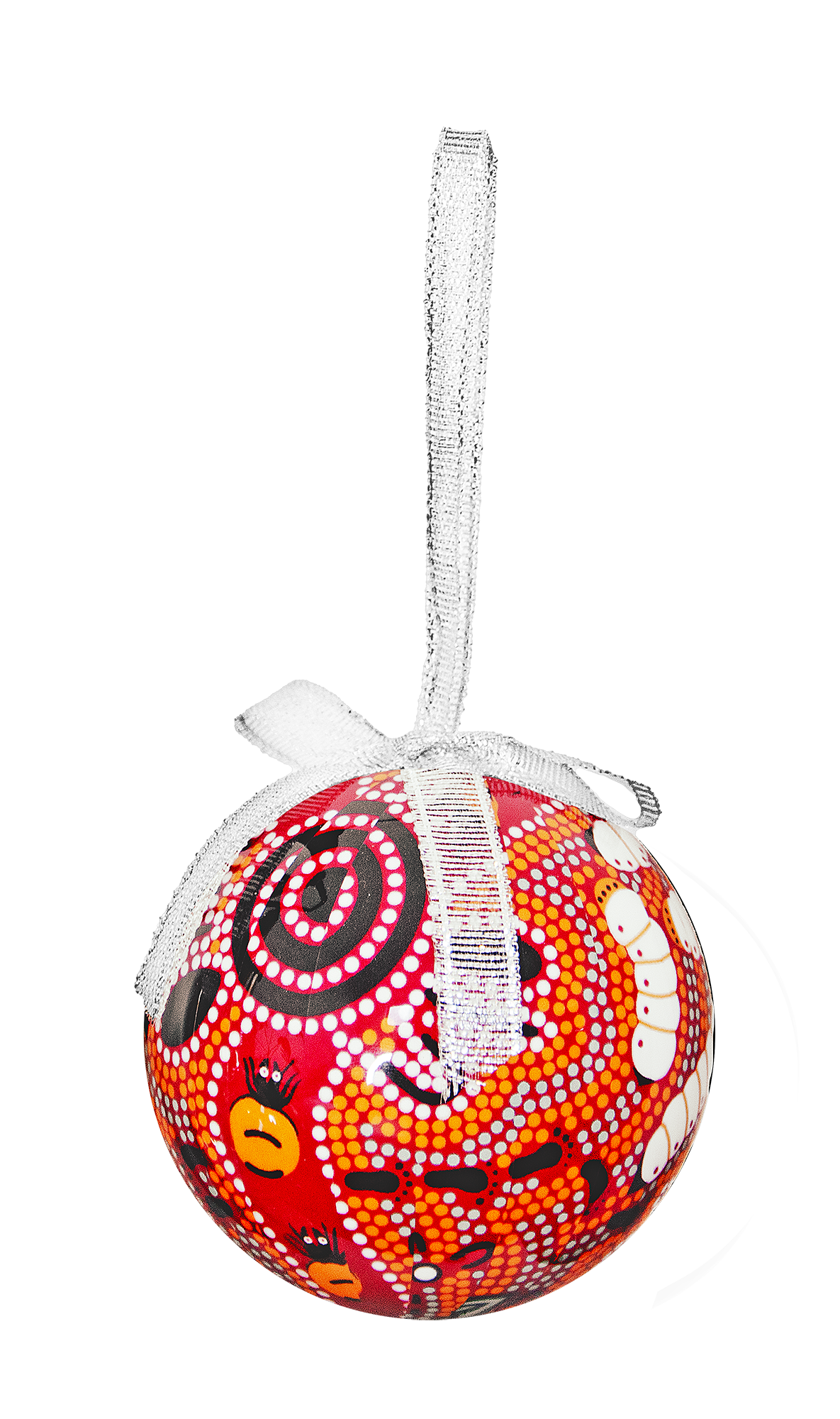 HANGING BAUBLE DECORATION IN BOX - ABORIGINAL DESIGNS