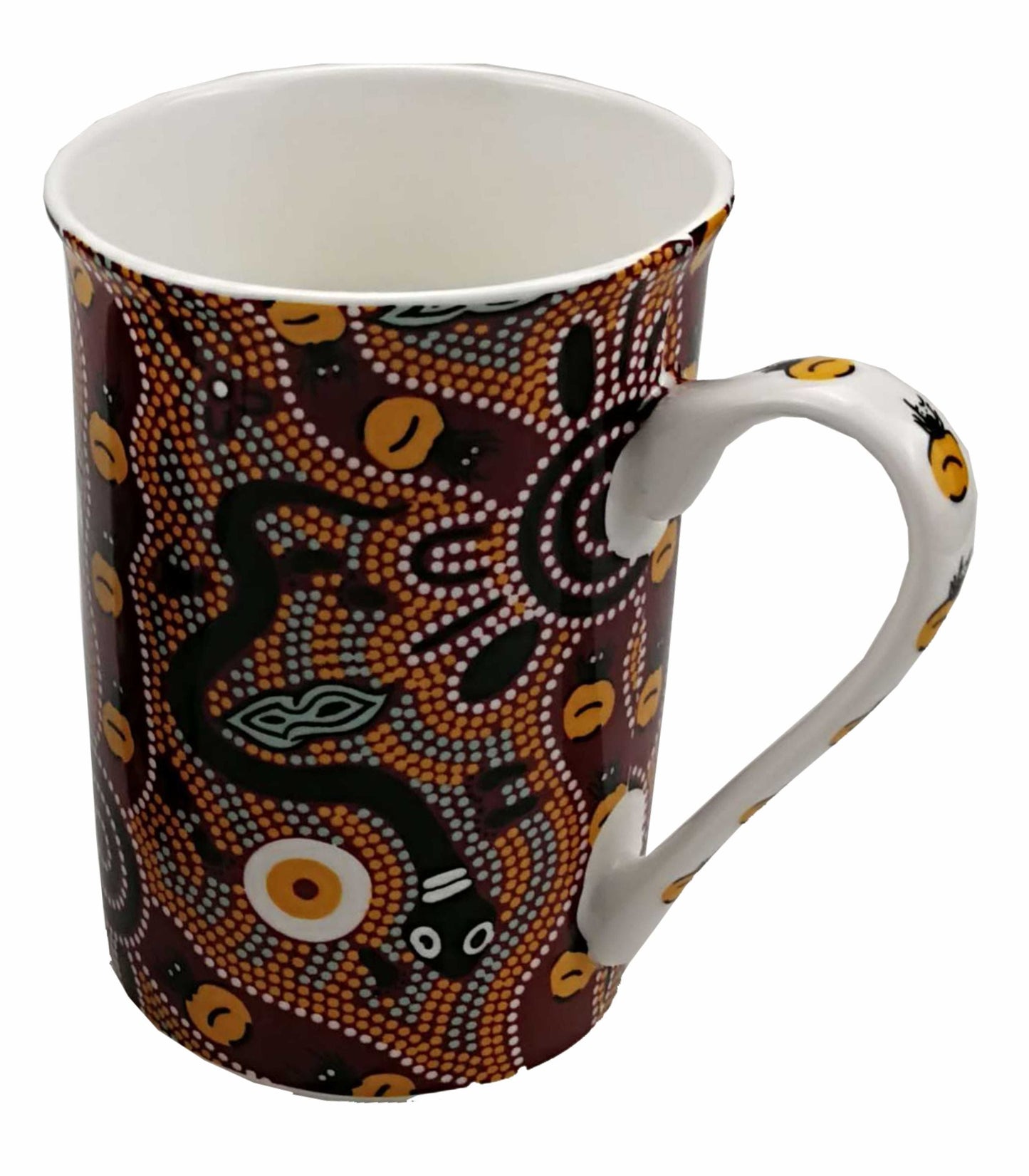 Art Down Under Tall Flair Bone China Mugs In Box