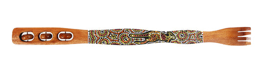 Wooden Back Scratcher - Desert Kangaroo By Susan Betts