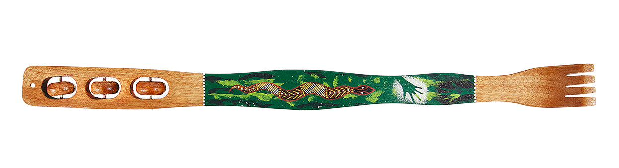 Wooden Back Scratcher - Snake By Louis Enoch