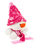 Barney Boof Snowman Plush Toy 27cm With Scarf