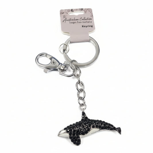 Bling Keyring Orca
