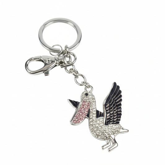 Bling Keyring Pelican