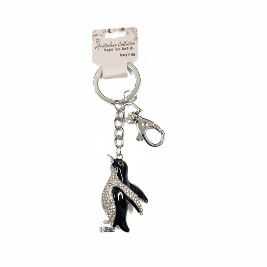 Bling Keyring Penguin