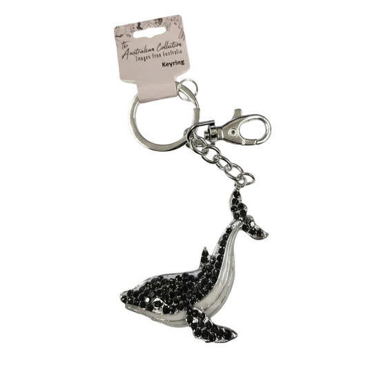 Bling_keyring_black_silver