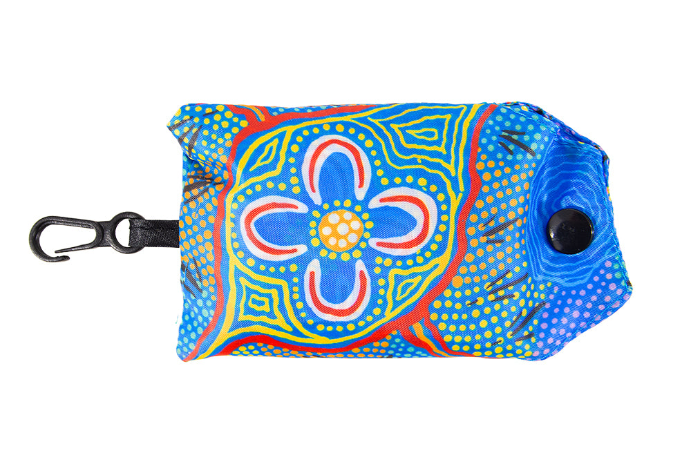 Re-useable Shopping Bag In Carry Pouch