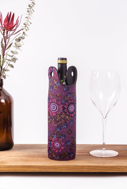 Wine Bottle Holder by Merryn Apma Daley - Fair Dinkum Gifts