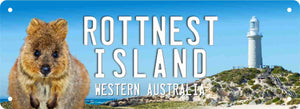 Number Plate Sign - Rottnest Island (28-42SUB-6927)