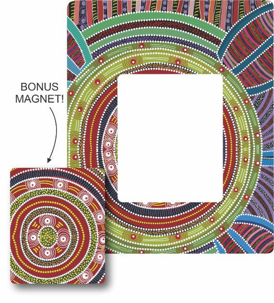 Photo Frame Magnet - Cindy Wallace (Arches)