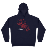 Adults Cozy Hoodie - Crayfish By Craig Everett