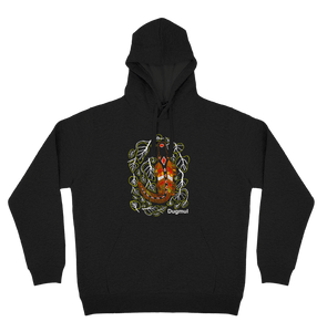 Adults Cozy Hoodie - Croc By Graham Kenyon