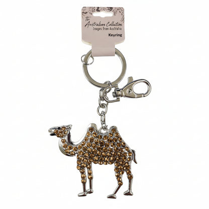 Bling Keyring - Camel - Fair Dinkum Gifts