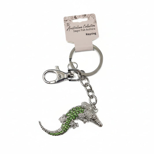 Bling Keyring - Crocodile