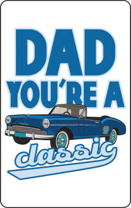 Dad Sticker - You're A Classic (Blue) FDG18-09R-26141