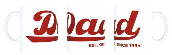 Dad Mug - Baseball Style Vintage FDG07-92-26140