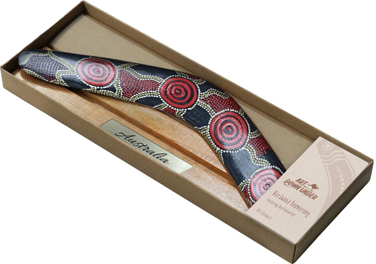 Personalised Boomerang - Desert Camps - Fair Dinkum Gifts