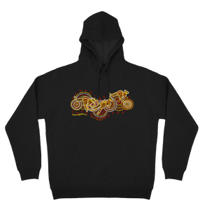 Adults Cozy Hoodie - Desert Kangaroo By Susan Betts