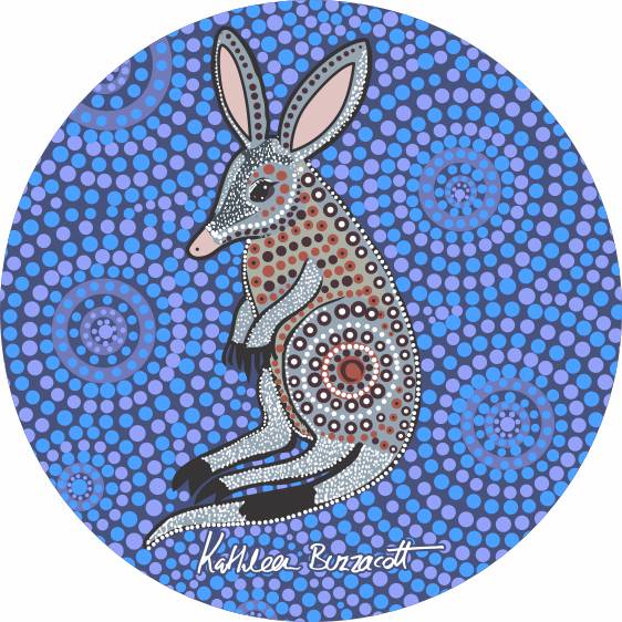 Aboriginal Ceramic Coasters By Kathleen Buzzacott - Fair Dinkum Gifts