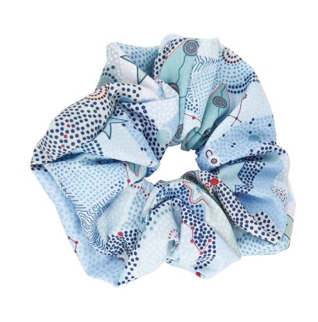Aboriginal Scrunchie - Dreamtime Stars