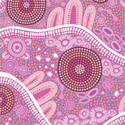 Aboriginal Rectangle Tablecloth Large - Fair Dinkum Gifts