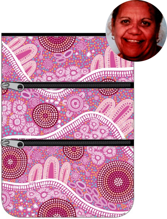 Compartment Zip Bag - Womens Journey By Debbie Scott