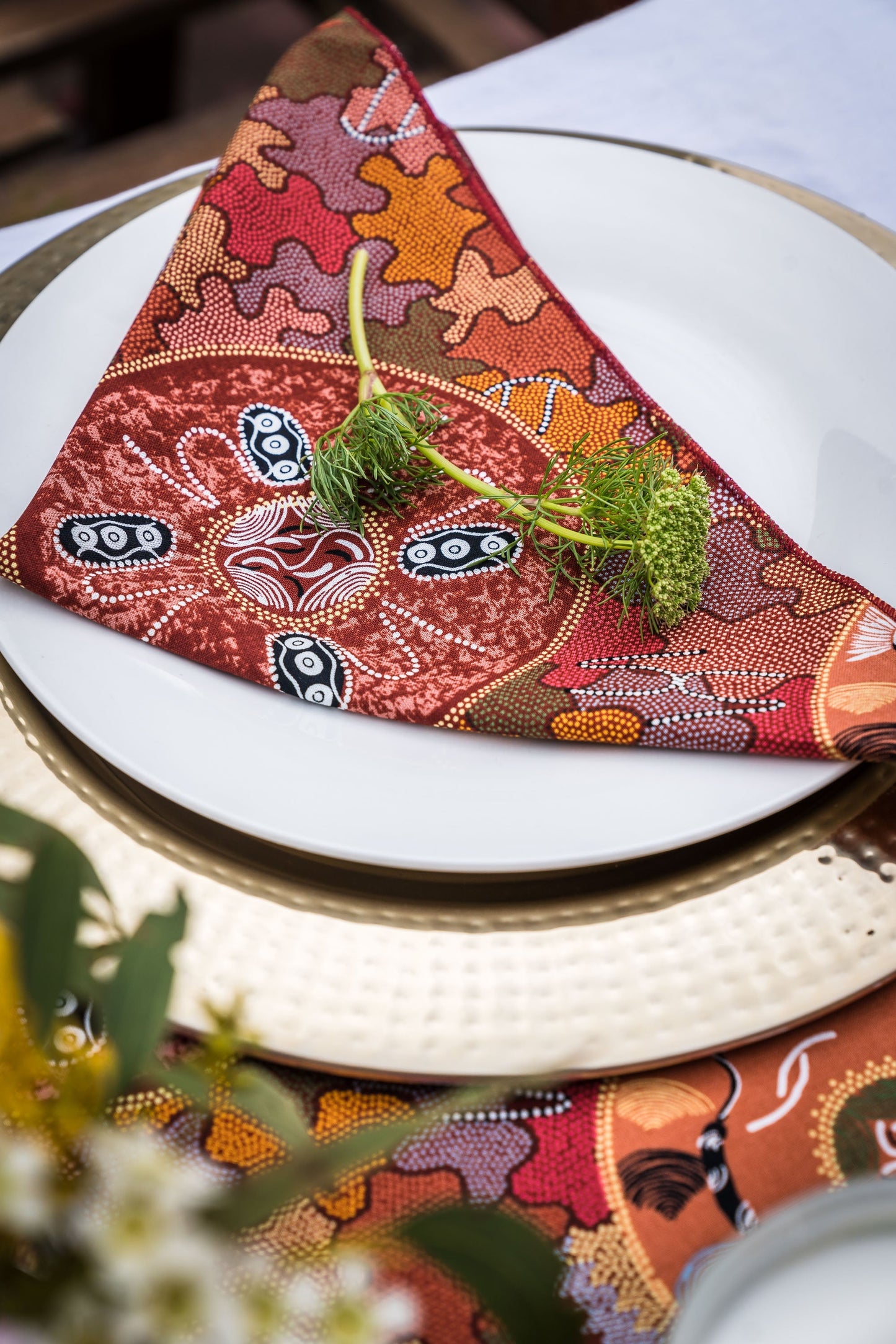 Art Down Under Aboriginal Napkins (Set of 4)