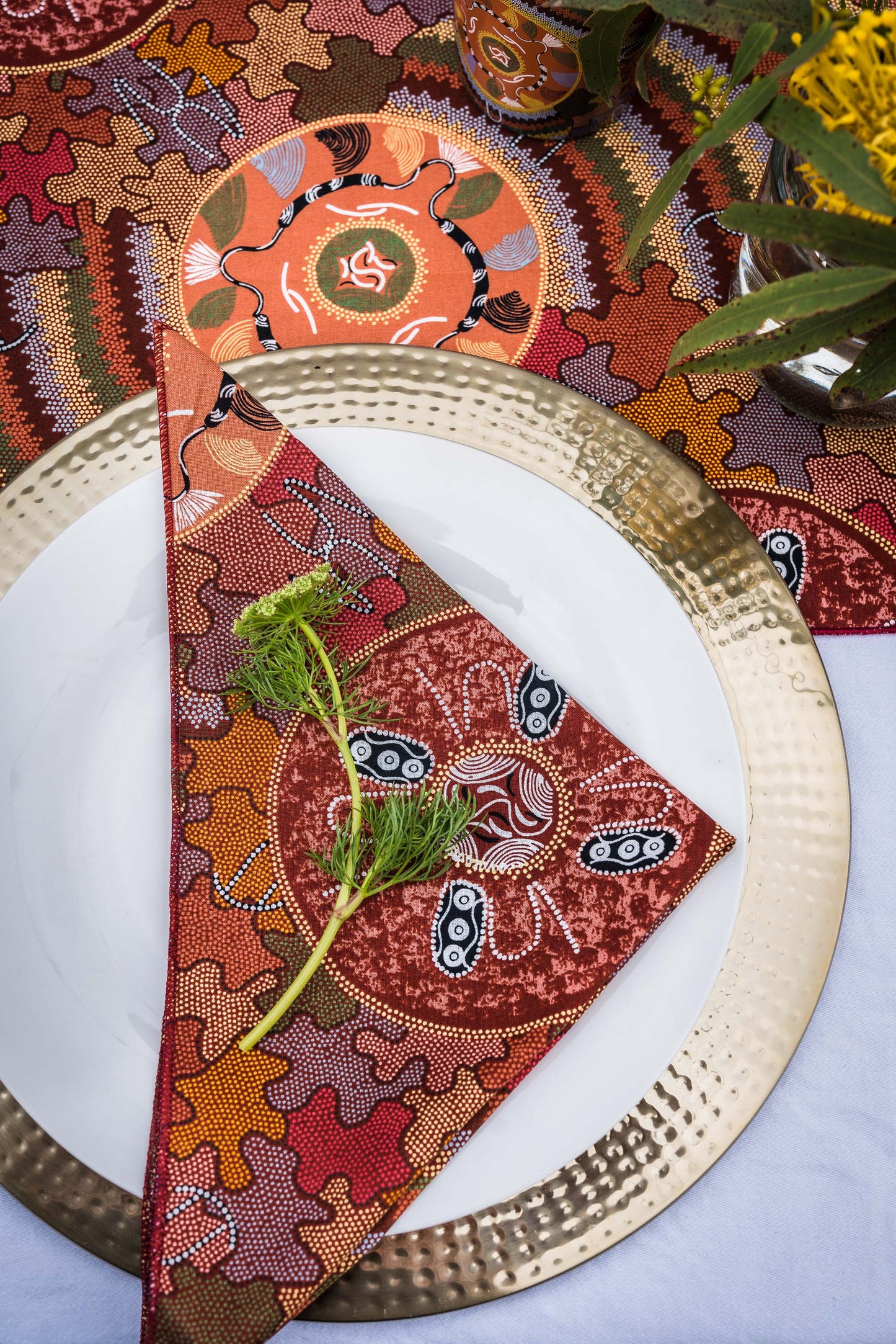 Art Down Under Aboriginal Napkins (Set of 4)