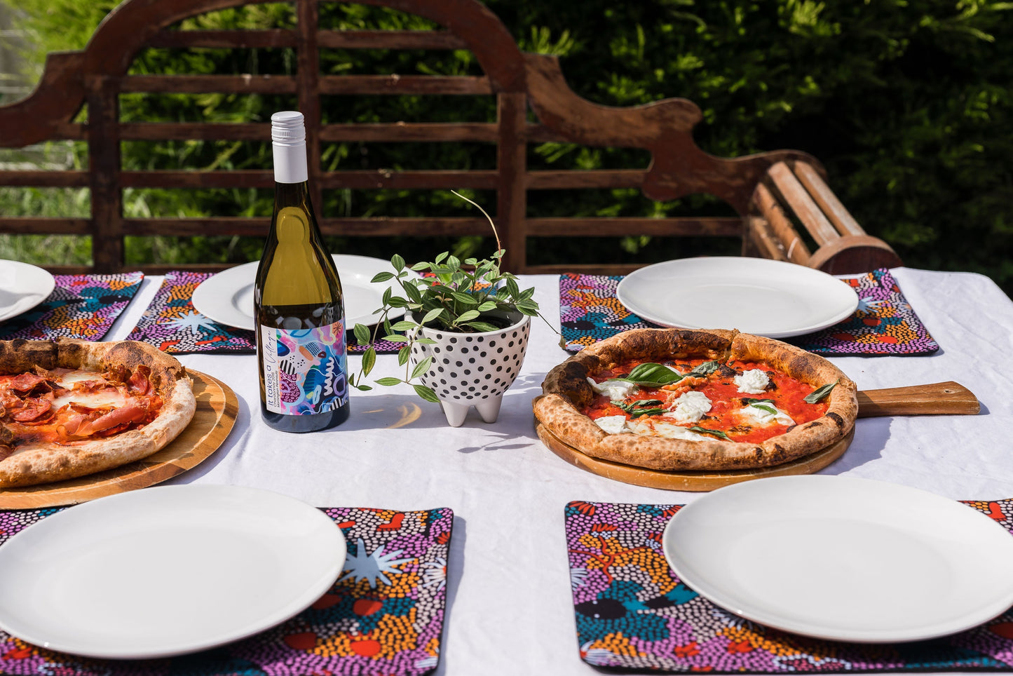 Art Down Under Aboriginal Neoprene Placemats