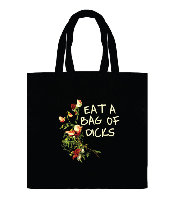 Eat a bag of dicks Calico Tote Bag - CRU09-741B-33003