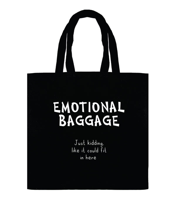 Emotional baggage! Just kidding like it could fit in here Calico Tote Bag - CRU09-741B-33004