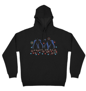 Adults Cozy Hoodie - Fairy Penguins By Wendy Pawley