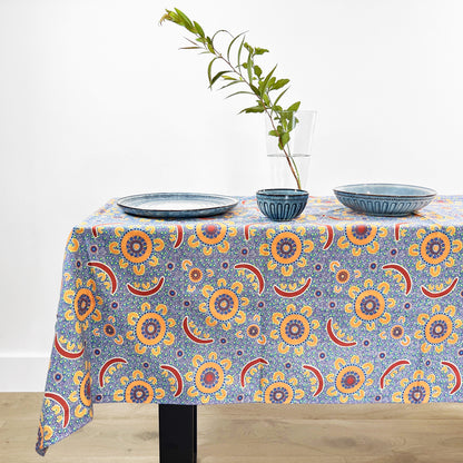 Aboriginal Square Supper Tablecloth - Fair Dinkum Gifts