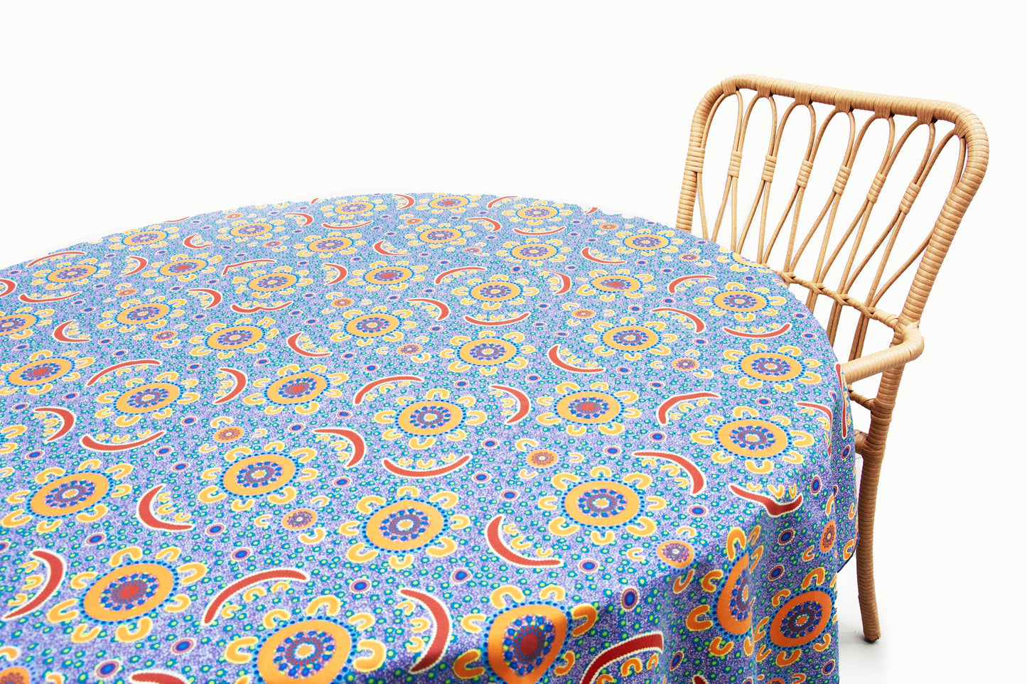 Bulurru Aboriginal Round Tablecloth