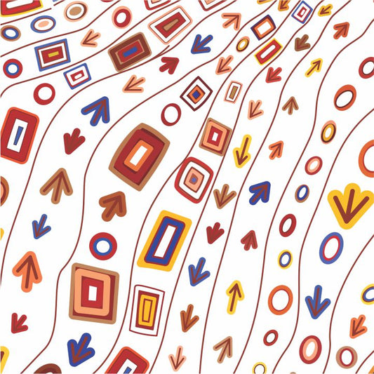 Napkin Felicity Robertson White | Set of 4 - Fair Dinkum Gifts