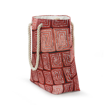 Canvas Beach Bag Thomas Tjapaltjarri