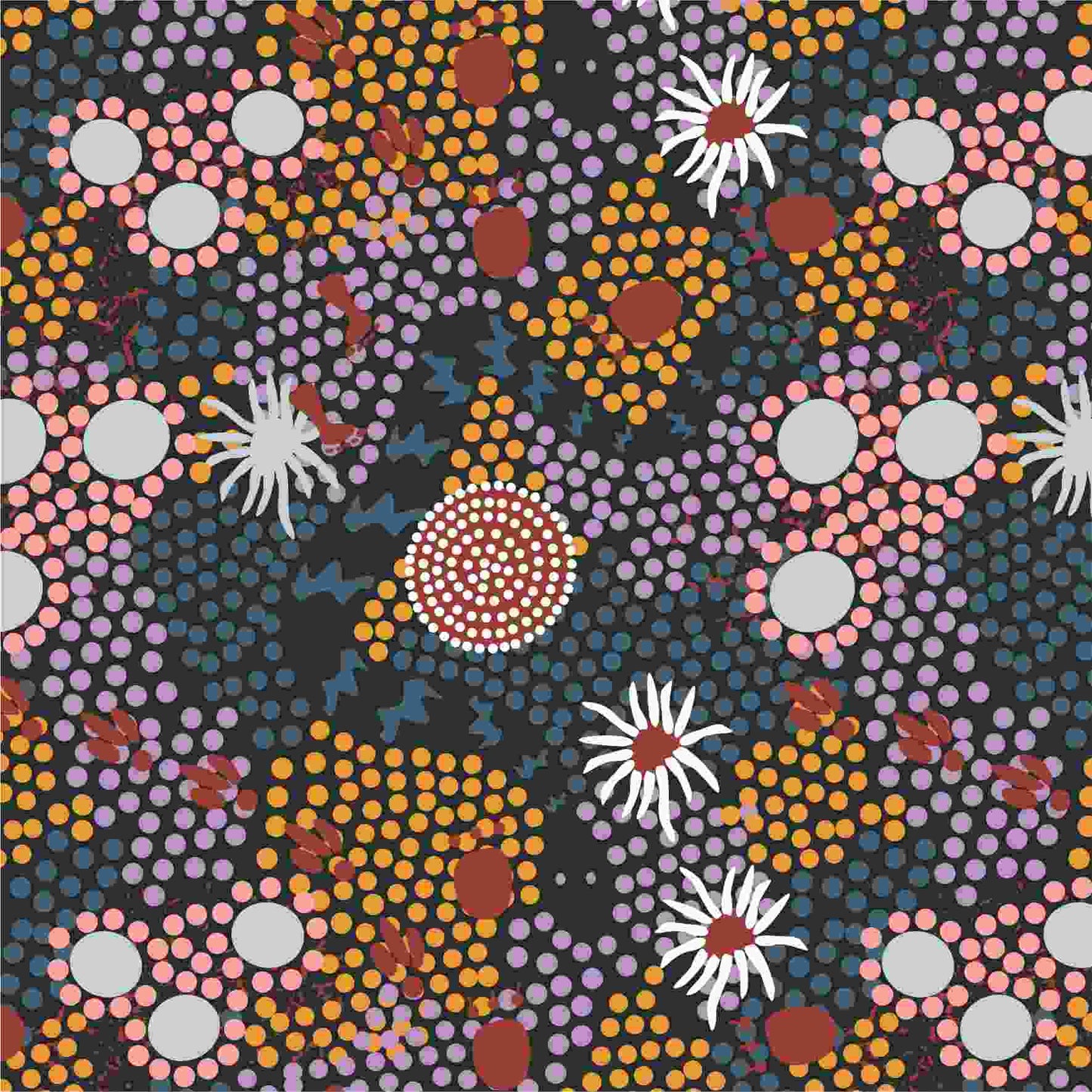 Art Down Under Aboriginal Napkins (Set of 4)