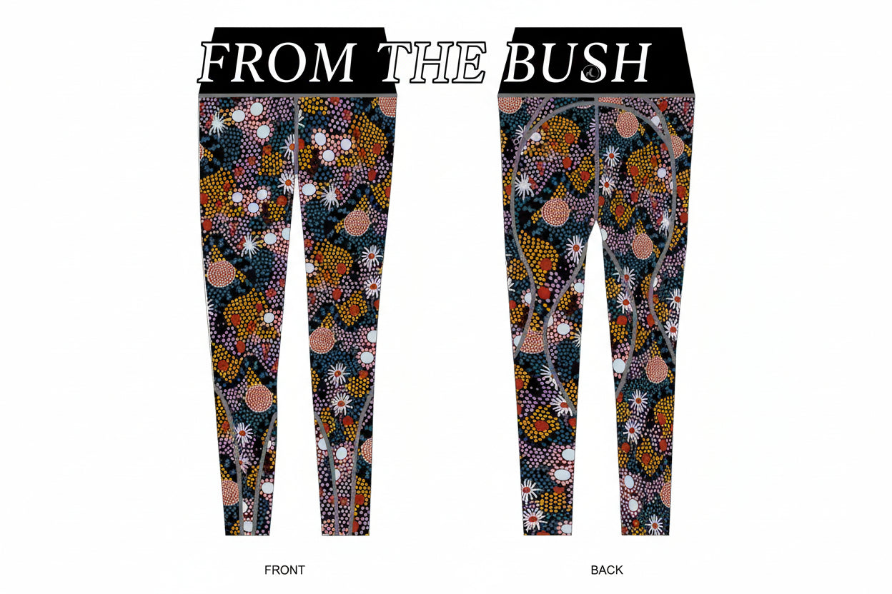 Bulurru Full Pattern Print Leggings - Fair Dinkum Gifts