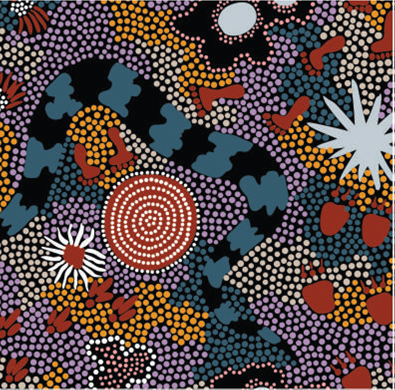 Art Down Under Aboriginal Table Runners