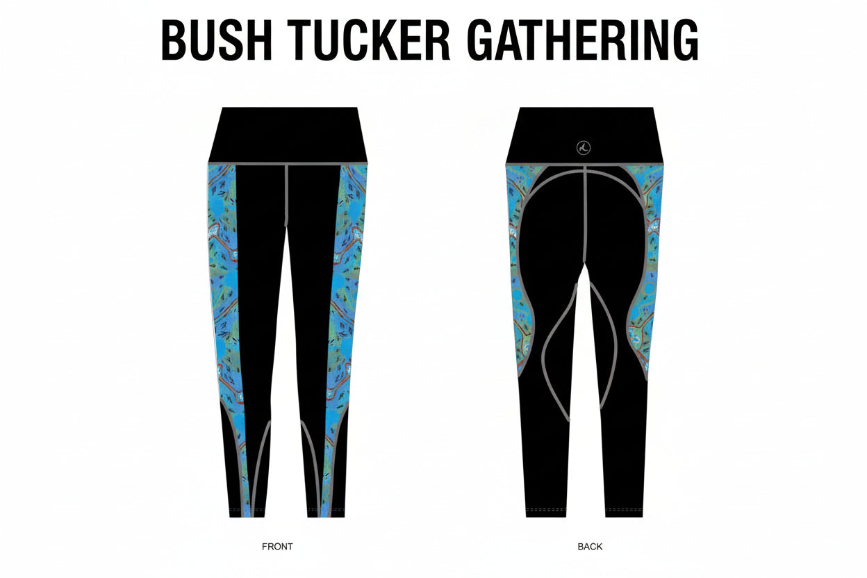 Bulurru Panel Print Leggings - Fair Dinkum Gifts