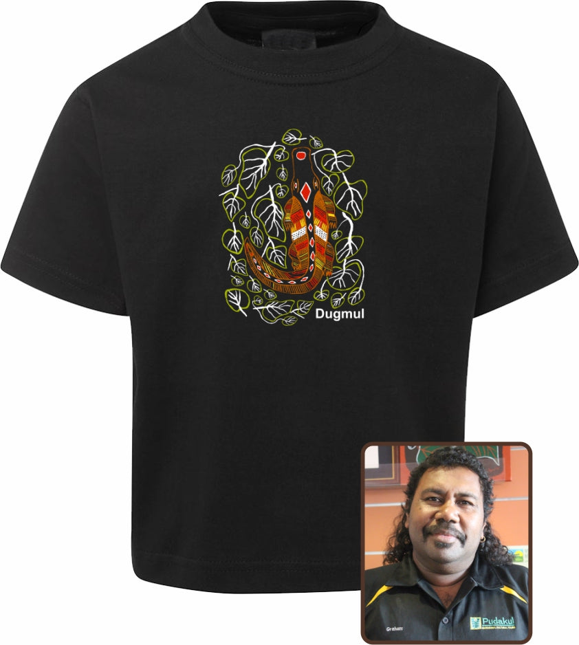 T Shirt Kids Regular Fit - Graham Kenyon, Croc Design