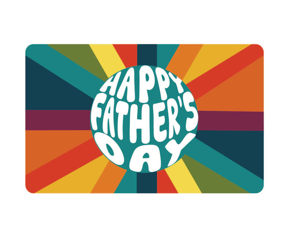 Dad Sticker - Happy Father's Day Retro FDG18-09R-26143