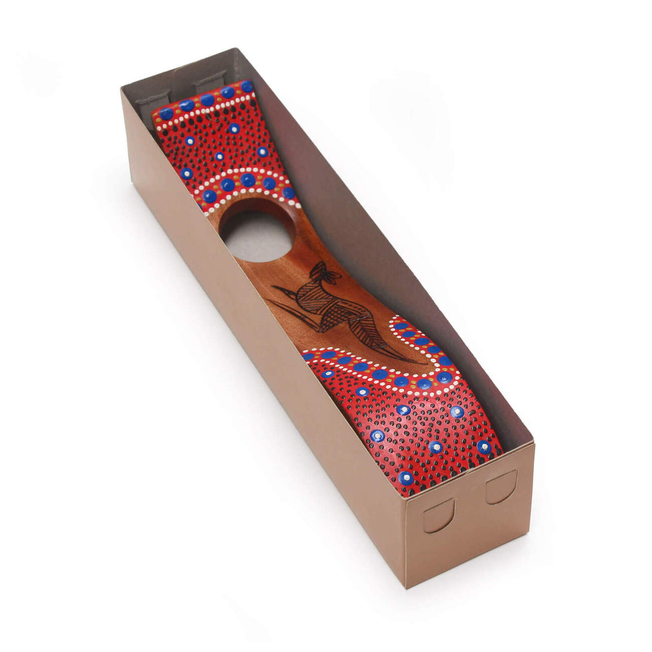 Wine Holder Burnt Painted Floating