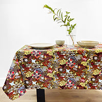 Art Down Under Aboriginal Square Supper Tablecloth