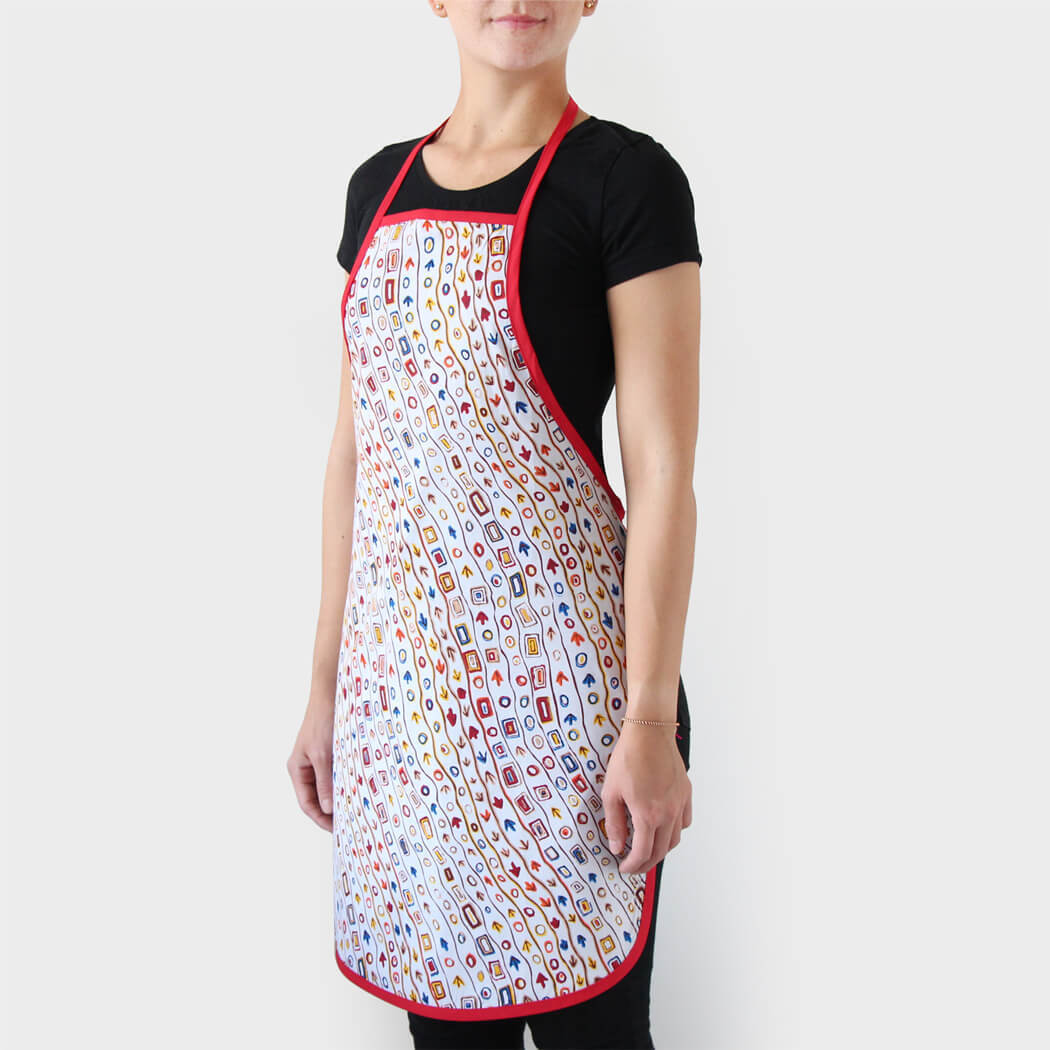 Apron Felicity Robertson White