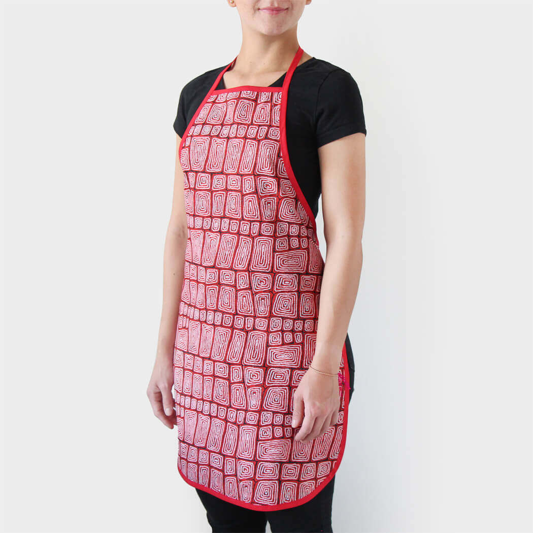 Apron Thomas Tjapaltjarri Red