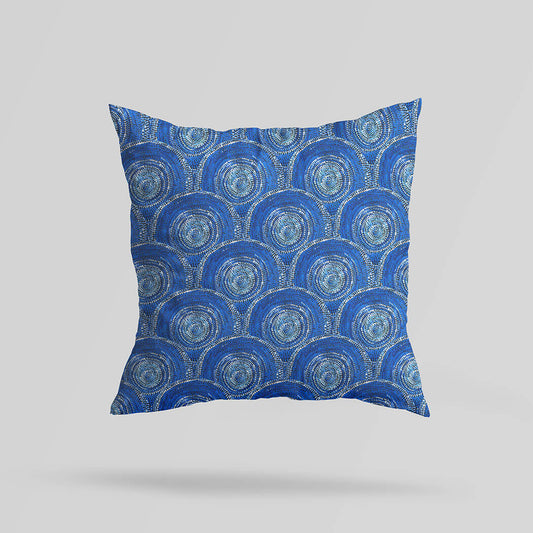 Cushion Cover Sabrina Robertson Blue - Fair Dinkum Gifts