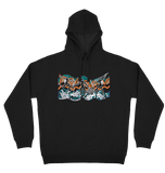 Adults Cozy Hoodie - Hunters Fish Trap By Susan Betts