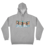 Adults Cozy Hoodie - Hunters Fish Trap By Susan Betts