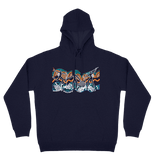 Adults Cozy Hoodie - Hunters Fish Trap By Susan Betts